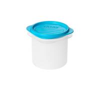 Tatay Top Flex - Contenitore cilindrico ermetico da 0,3 l con chiusura a scatto. Turchese