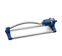 TATAY Top Line - Irrigatore Oscillante 17T per Irrigazione del Giardino | Codice 0021301 | Dettaglio ABS | Superficie Irrigata 110m² | Dimensioni 46 X 15 X 11,5, Blu