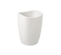 TATAY Vaso para cepillos, ABS, Blanco, 8 x 6.7 x 10.5 cm