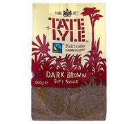 TATE & LYLE - Zucchero morbido marrone scuro 500 g (confezione da 10)