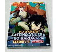 Tate no Yuusha no Nariagari (Stagione 1-3: VOL.1 - 50 End) ~ Audio inglese ~ DVD