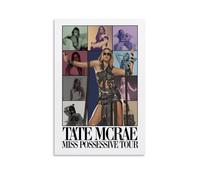 Tate Tour Poster Mc-rae Miss Possessive Poster Su Tela Per La Stanza, Estetica, Festival, Regalo, Famiglia, Camera Da Letto, Decorazione Da Parete, Casa 12x18inch(30x45cm)