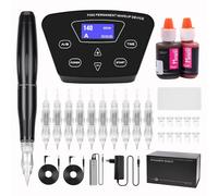 TATELF Digita Macchina per trucco permanente Multi Function Microblading Machine with Foot Pedal Touch Control Power Supply Ago per Eyebrow Eyeliner Lip