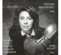 Tatjana Masurenk Tatjana Masurenko: Brahms/Enesco/Britten/Milhaud/Hindemit (CD)