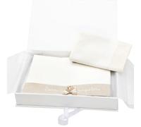 Tato Set Lenzuola 3 Pezzi per Carrozzina Tortora 60X120CM