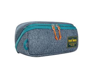 Tatonka Beauty case Square Zip Pouch M (2L) - Borsa lavanderia pieghevole con 2 tasche a rete con chiusura lampo, senza PFC/PFAS, 10 x 25 x 9 cm