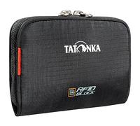Tatonka Big Plain Wallet RFID B - Portafoglio con protezione RFID e scomparto portamonete, slot per carte di credito, carte di credito, ecc. - Dimensioni: 13 x 9 x 2 cm - nero