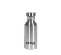 Tatonka Borraccia in acciaio inox, 0,5 l, infrangibile, con tappo a vite in acciaio inox, lavabile in lavastoviglie e senza BPA (500 ml)