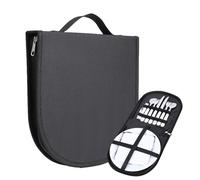 Tatonka - Borsa portaposate per campeggio, borsa per posate da campeggio, organizer per posate da esterno, grande custodia impermeabile, Black (Excluding Tableware), vedi descrizione