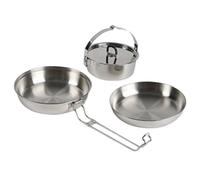 Tatonka Camp Set Regular, set da cucina, argento Onesize Silver