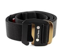 Tatonka Cintura Elasticizzata 38 mm, Unisex-Adulto, Nero, 125 x 3,8 cm