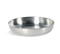 Tatonka Picnic Plate, Stoviglie Unisex-Adulto, Argento, Ø 16,5 x 3 cm