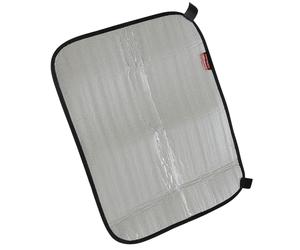 Tatonka cuscino in alluminio 35 x 45 cm, cuscino da seduta, argento Onesize Silver