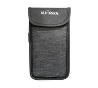 Tatonka - Custodia per cellulare con chiusura in velcro, misura L, dimensioni interne: 14 x 7 cm, colore: Nero