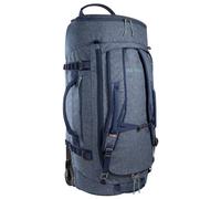 Tatonka Trolley Duffle Roller da 80 l, borsa da viaggio pieghevole con ruote e funzione zaino, ripiegabile nella propria tasca con coperchio, volume 80 litri