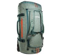 Tatonka Trolley Duffle Roller 80 - Borsa da viaggio pieghevole con ruote e funzione zaino - Riutilizzabile nella propria tasca coperchio - Volume 80 litri, Verde salvia, 80 l, Grande trolley senza