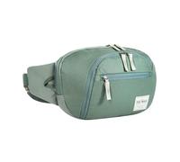Tatonka Marsupio Hip Sling Pack 5 Kapok - Elegante marsupio con tre scomparti con cerniera incluso organizer - Portatile anche come borsa da crossbody o Sling Pack, Verde salvia, 5 litri, Elegante