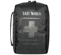 Tatonka First Aid Complete - Set di pronto soccorso con ampio contenuto per 1-4 persone, tra cui coperta, lista di controllo e cheat sheet per il primo soccorso, 18 x 12,5 x 5,5 cm, colore: Nero