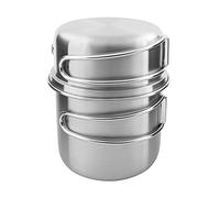 Tatonka - Handle Mug 500 Set - Set stoviglie grigio
