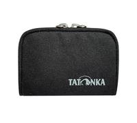 Tatonka Portafoglio Plain Wallet RFID B - Piccolo portafoglio con protezione RFID e scomparto per monete, scomparti per carte di credito, carte bancarie, ecc. - Dimensioni: 11 x 7 x 2 cm, Nero, 11 x