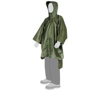 Tatonka Poncho 2, mantella antipioggia, verde M-L Cub