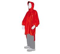 Tatonka - Poncho da uomo (XS-S), Rosso, XS-S