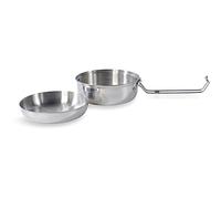 Tatonka Scout Set 0.75 L, Stoviglie Unisex-Adulto, Trasparente, Ø 18,5 x 8,5 cm