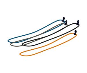 Tatonka Silicone Band L, cinturini in silicone, multi, 4 pezzi. Large Assorted