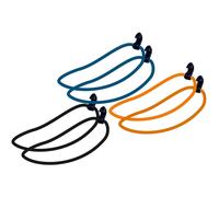 Tatonka Silicone Band M, cinturini in silicone, multi, 6 pz. Medium Assorted