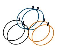 Tatonka Silicone Strap Round, anelli di imballaggio, multi, 6 pezzi. Onesize Assorted