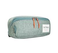 Tatonka Beauty case Square Zip Pouch M (2L) - Borsa lavanderia pieghevole con 2 tasche a rete con chiusura lampo, senza PFC/PFAS, 10 x 25 x 9 cm, Verde salvia, 10 x 25 x 9 cm, Ampia borsa per il