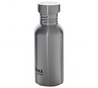 Tatonka Steel Bottle Premium 0,75l, Borraccia in Acciaio Inox Unisex-Adulto, Argento (4191), 750 ml