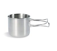 Tatonka - Stoviglie da campeggio Handle Mug, 10 x 8.5 cm, Argento