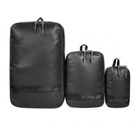 Tatonka - Stuffsack Zip Set III - Sacca 6 l, 1,5 l, 0,5 l grigio/nero