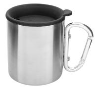 Tatonka Thermo Mug Carabiner 250ml, tazza termica, argento 250ml Silver