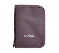 Tatonka Travel Zip M RFID B - Borsa da viaggio/passaporto con blocco RFID certificato TÜV - Offre spazio per passaporto, carte di credito, documenti di viaggio, ecc. - 17 x 12 x 3 cm, prugna di
