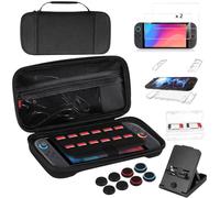 Tatqilo Carry Case for Switch 2 (2025), Portable Case with 12 Game Card Slots, Travel Case with 2 Screen Protector, Protective Case & 8 Thumb Grips, Hard Shell Carrying Cover for Switch 2 Accessories