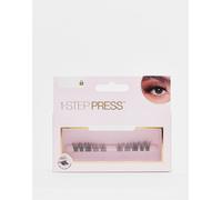 Tatti Lashes - Wispy Volume 1 Step Press - Ciuffi singoli con colla pre-applicata-Nero No Size