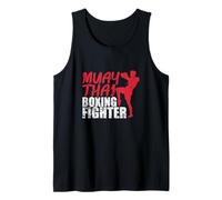 Tattiche e Tecniche di Boxing Fighter Muay Thai Canotta