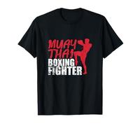 Tattiche e Tecniche di Boxing Fighter Muay Thai Maglietta