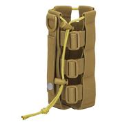 Tattiche Porta Borraccia, Borsa per Borraccia Molle 1,5 L, Porta Borraccia Zaino Tattico, Portabottiglie Tattiche Molle con Coulisse per Campeggio Trekking (Cachi)