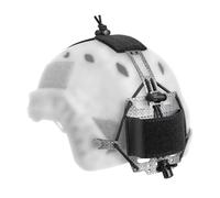 Tattico Casco Batteria Pacco, Borsa Caschi Supporto Batteria Regolabile, Tattica Casco Batterie Borse di Fissaggio Elastica per PVS-31 e GPNVG Caccia