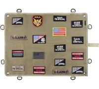 Tattico militare Patch Holder Board Hook & Loop Morale Patch Panel (60 x 45 cm, Tan)