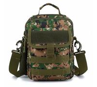 Tattico Molle, Borsa da Esterno Impermeabile, per Campeggio, Viaggi Escursionismo Trekking Caccia Borse Tracolla Messaggero Pesca Zaino(Jungle Digital)