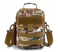 Tattico Molle, Borsa da Esterno Impermeabile, per Campeggio, Viaggi Escursionismo Trekking Caccia Borse Tracolla Messaggero Pesca Zaino(CP Camouflage)