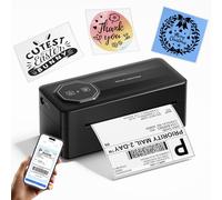 TATTMUSE Stampante termica Bluetooth da 4 x 6 pollici - Stampante per etichette di spedizione compatibile con DHL, Amazon, FedEx, Shopify, Etsy e Royal Mail. Ideale per codici a barre, etichette