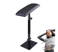 Tattoo Arm Rest, Adjustable Sponge Pad Stand, Soft Cushion Arm, Leg Support, Space-Saving Design, Tattooing Tool for Artists and Studios, 36,61 pollici Black