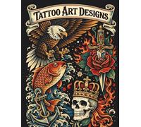 Tattoo Art Designs Coloring Book