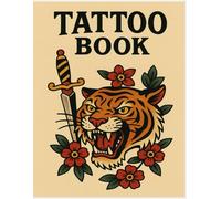 TATTOO BOOK: Livre de coloriage old school pour tous - 29 motifs iconiques du tatouage traditionnel