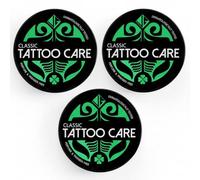 Tattoo Care Classic - Crema Tatuaggi - 3 x 35 g - Inodore - Cura post-trattamento & Protezione della pelle - Per tatuaggi nuovi e vecchi - Idratazione profonda, esalta i colori e preserva l’inchiostro